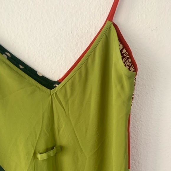 Jean PAUL GAULTIER CLASSIQUE Vintage Retro 90’s Silk Abstract/Floral Maxi Dress - Picture 11 of 15